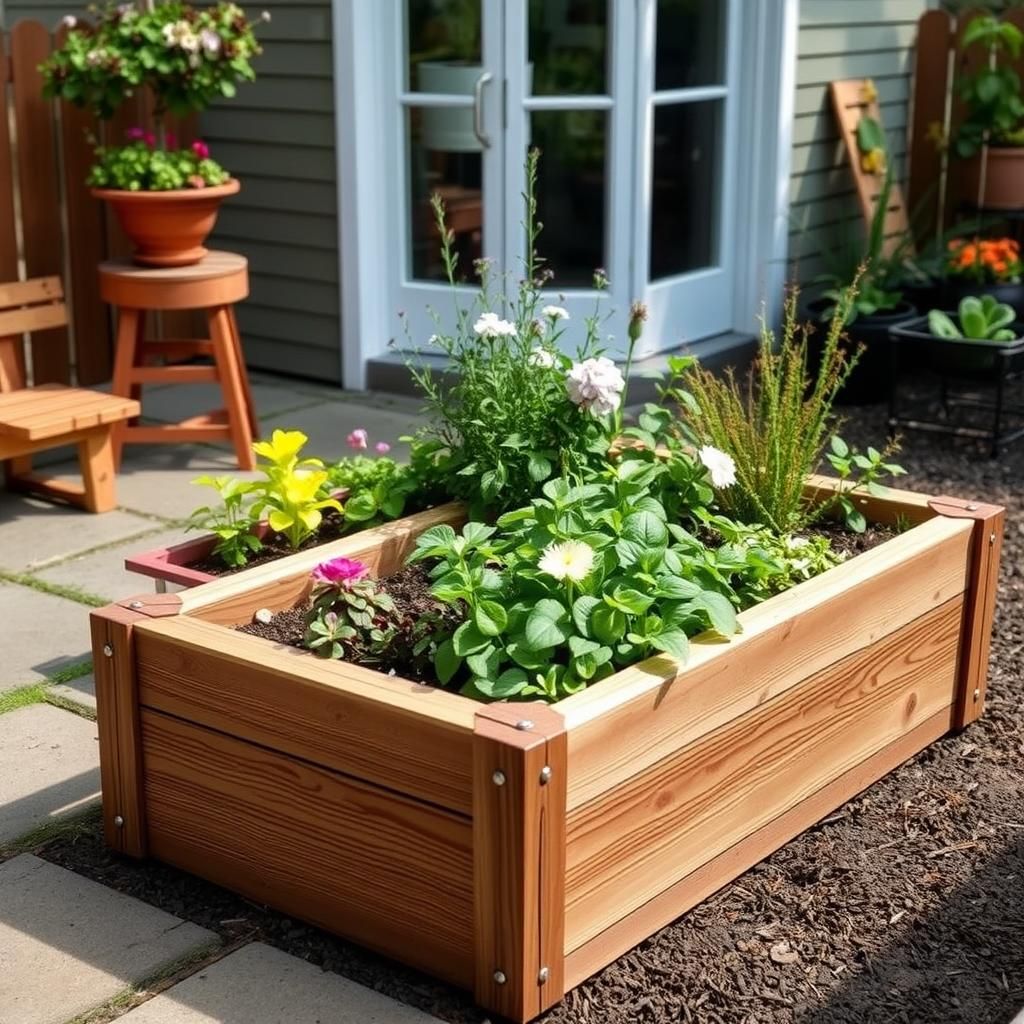10 creative ideas to enhance your outdoor space with raised garden bed planter