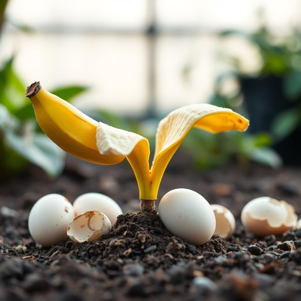 can you use banana peels and eggshells as fertilizer discover the benefits and tips for your garden