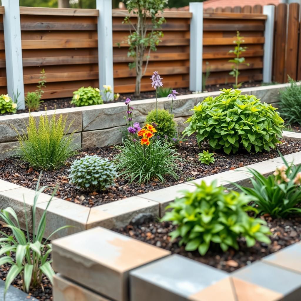 creative and inspiring garden bed retaining wall ideas for your outdoor space