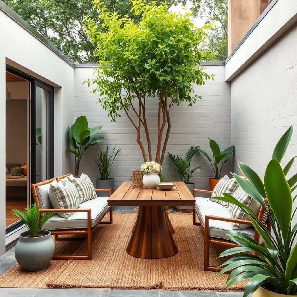 creative and stylish small courtyard ideas australia for every home