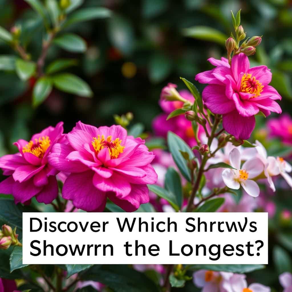 discover which shrubs bloom the longest top varieties for vibrant gardens