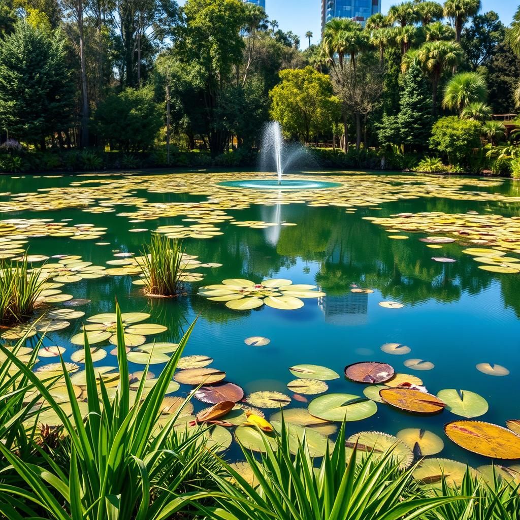 exploring the serenity of brisbane botanic gardens lagoon a must visit oasis