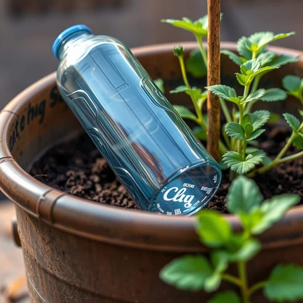 how do you put plastic bottles in the bottom of a planter a step by step guide to improve drainage and save soil