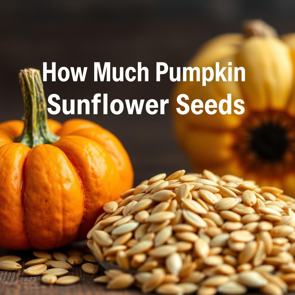 how much pumpkin and sunflower seeds should i eat daily discover the ideal serving size for optimal health