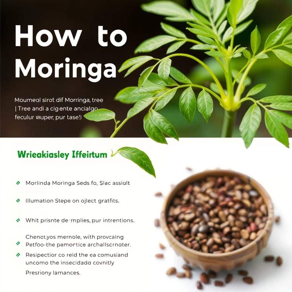 how to plant moringa tree seeds a step by step guide for successful growth