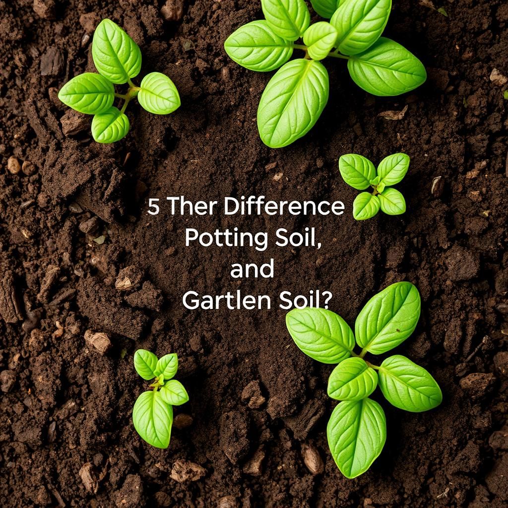is there really a difference between potting soil and garden soil everything you need to know