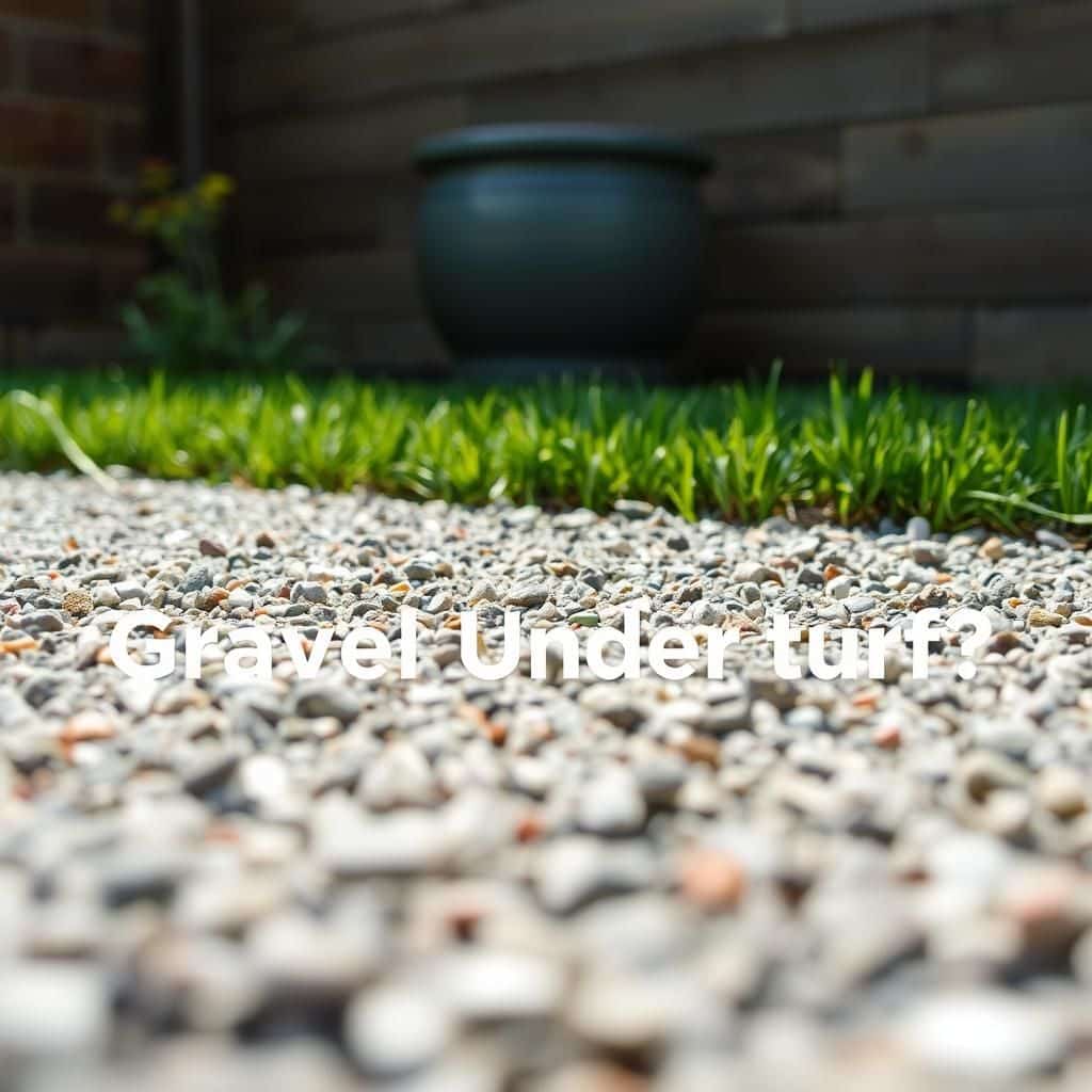 should i put gravel under turf exploring the benefits and best practices
