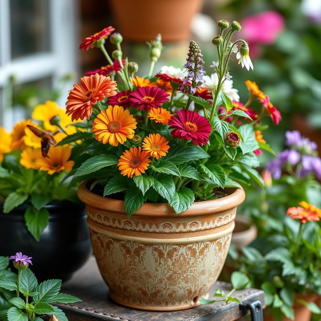 the best flowers that grow good in pots a complete guide for container gardening