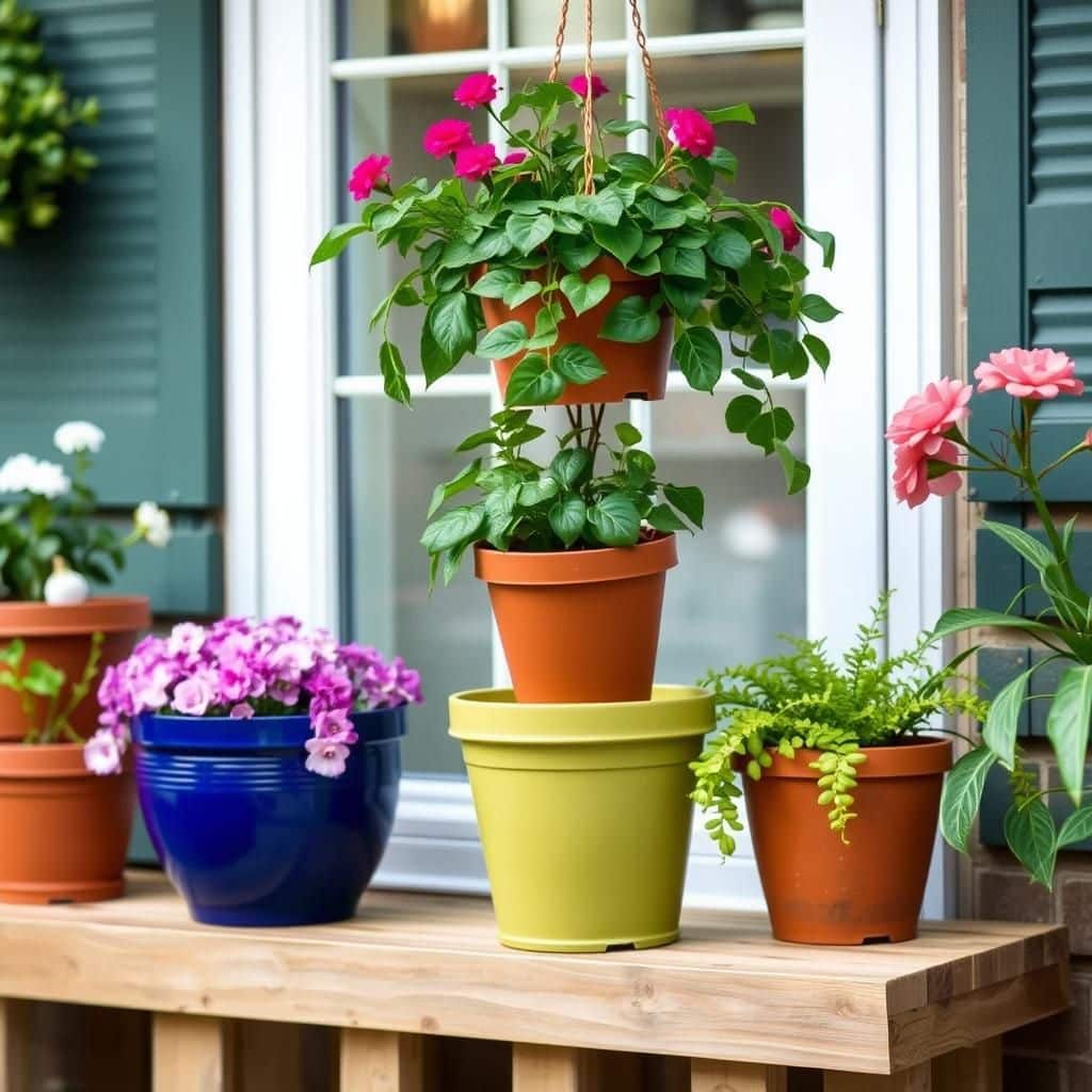 top tips for selecting the best garden pots and hanging baskets for your outdoor space