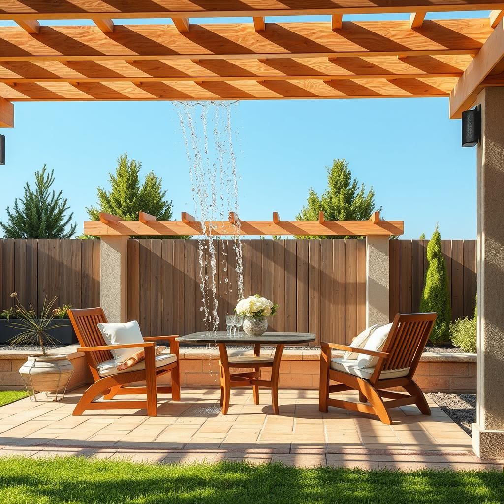 ultimate guide how to keep water from pooling on a pergola without compromising aesthetics