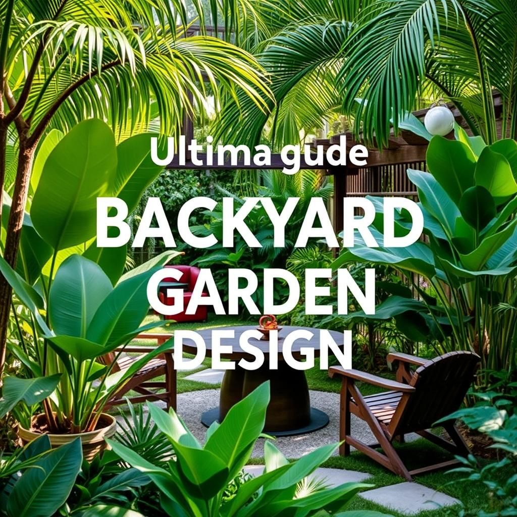 ultimate guide to backyard tropical garden design tips and ideas for your outdoor paradise
