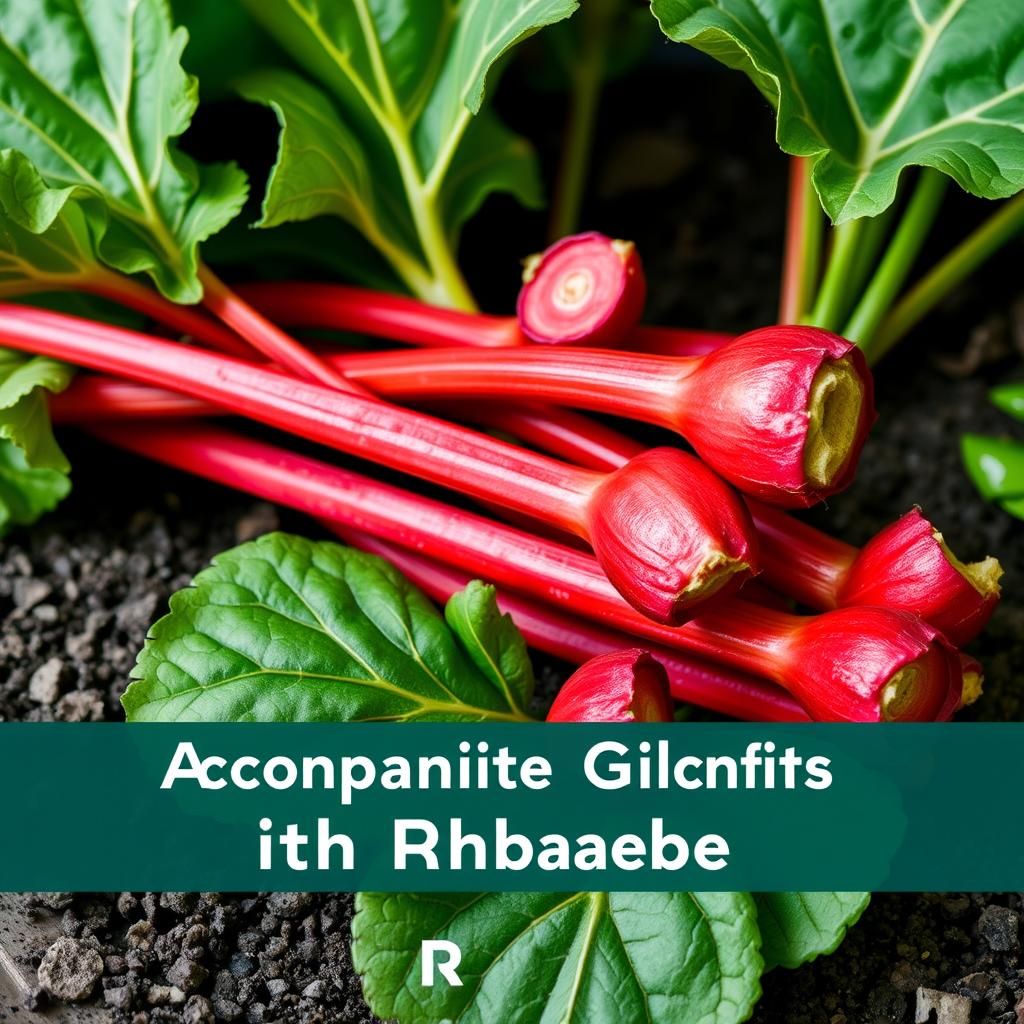 ultimate guide to companion planting with rhubarb boost your gardens success