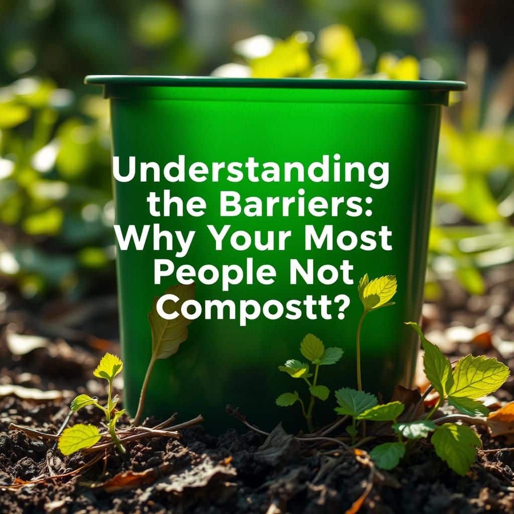 understanding the barriers why do most people not compost
