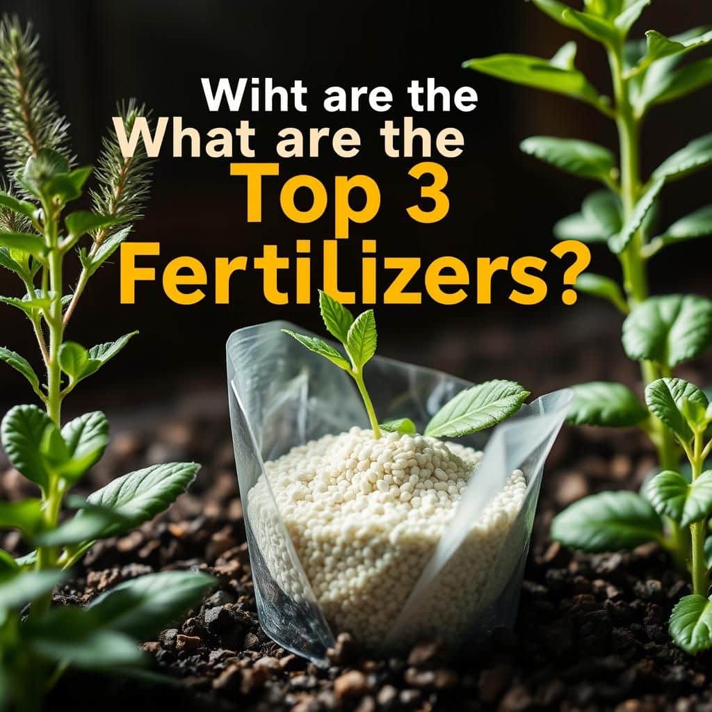 what are the top 3 fertilizers a comprehensive guide for optimal plant growth
