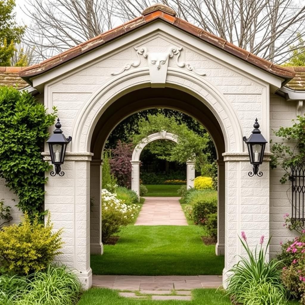 what is a garden archway called a guide to different types and styles