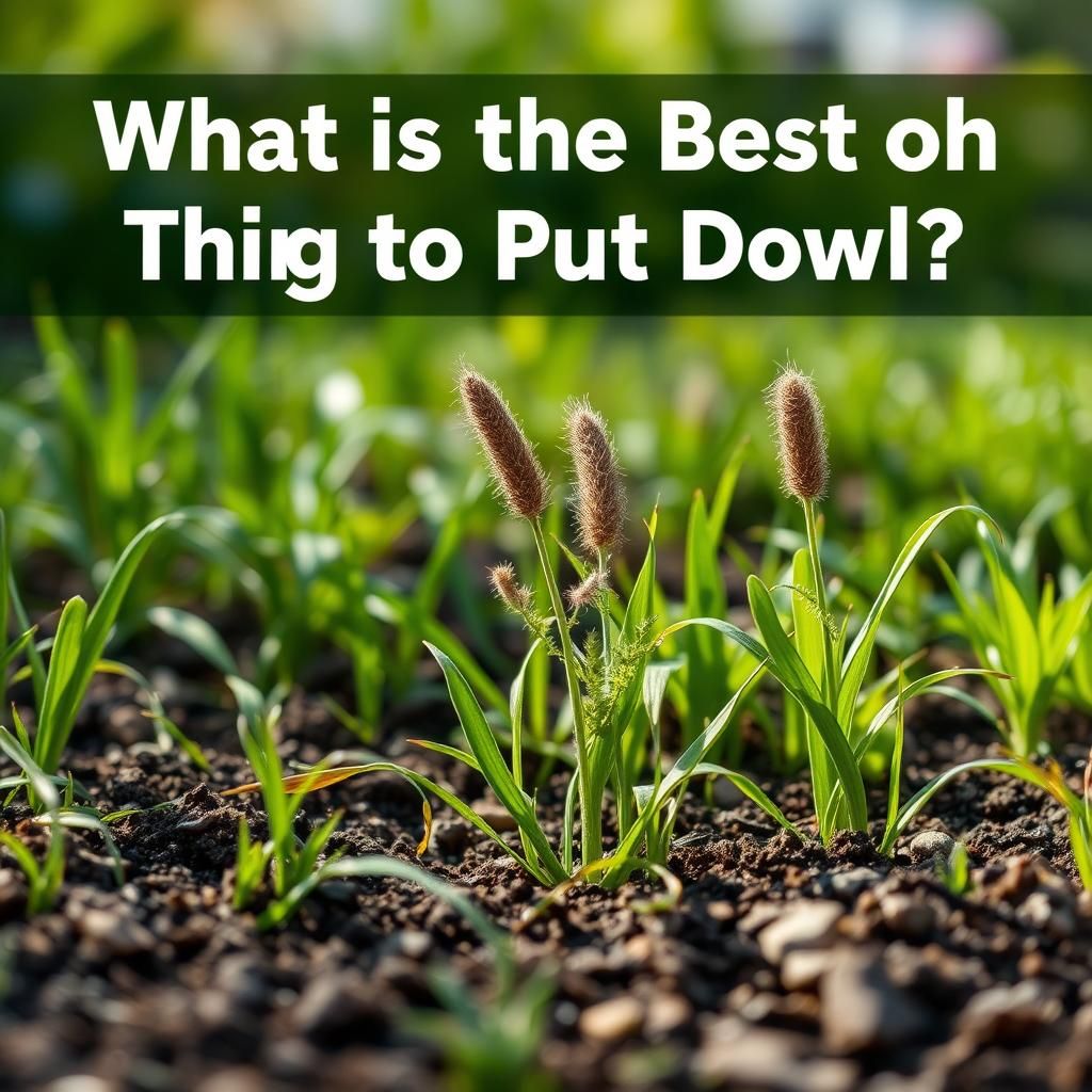 what is the best thing to put down to prevent weeds expert tips and top solutions