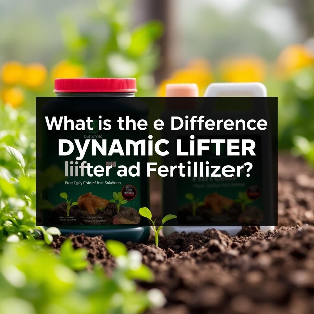 what is the difference between dynamic lifter and fertiliser a comprehensive guide to nutrient solutions