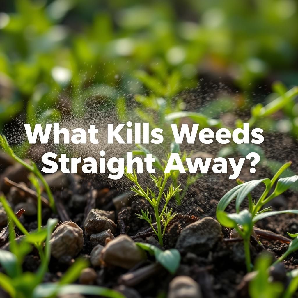 what kills weeds straight away top solutions for quick results