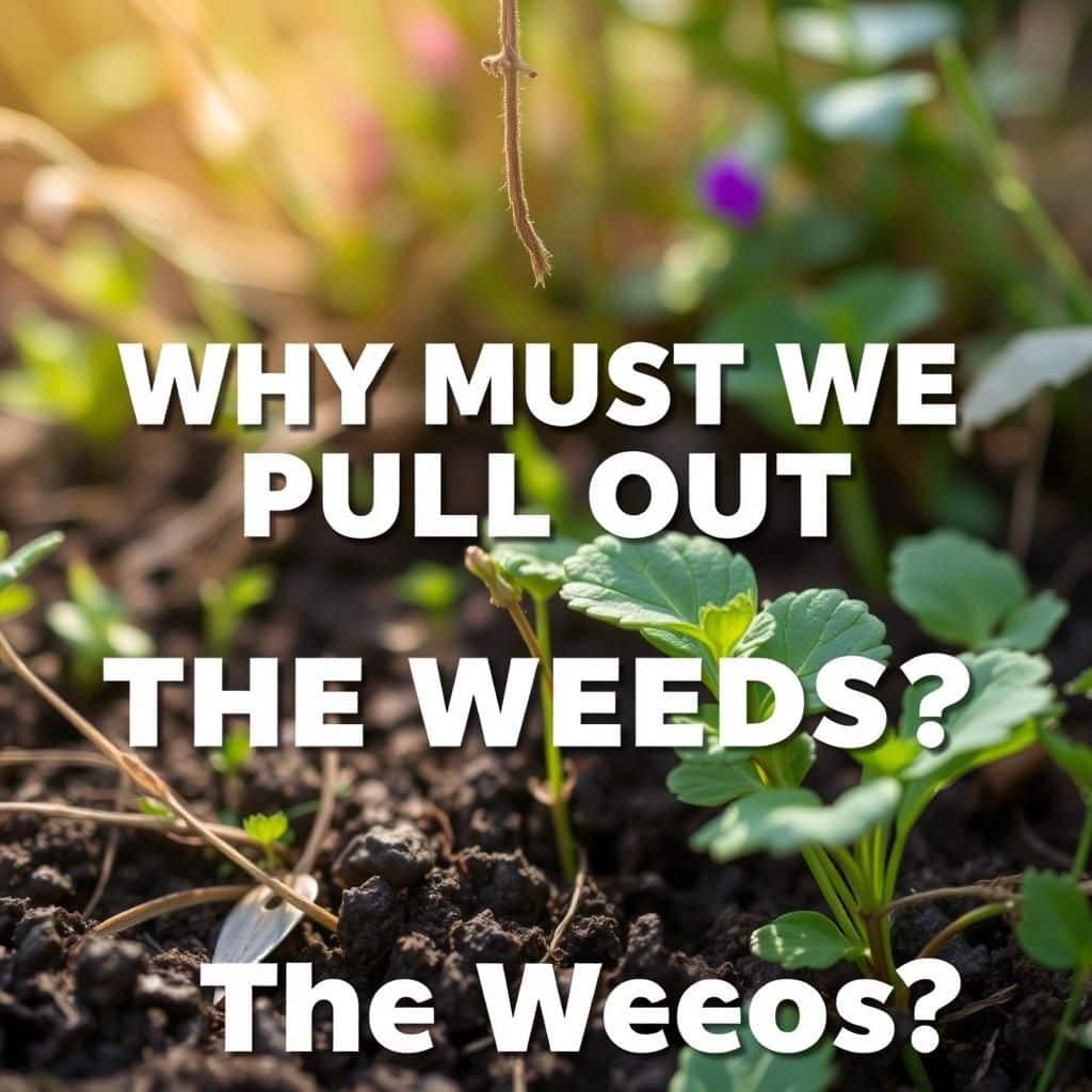 why must we pull out the weeds essential reasons for a healthy garden